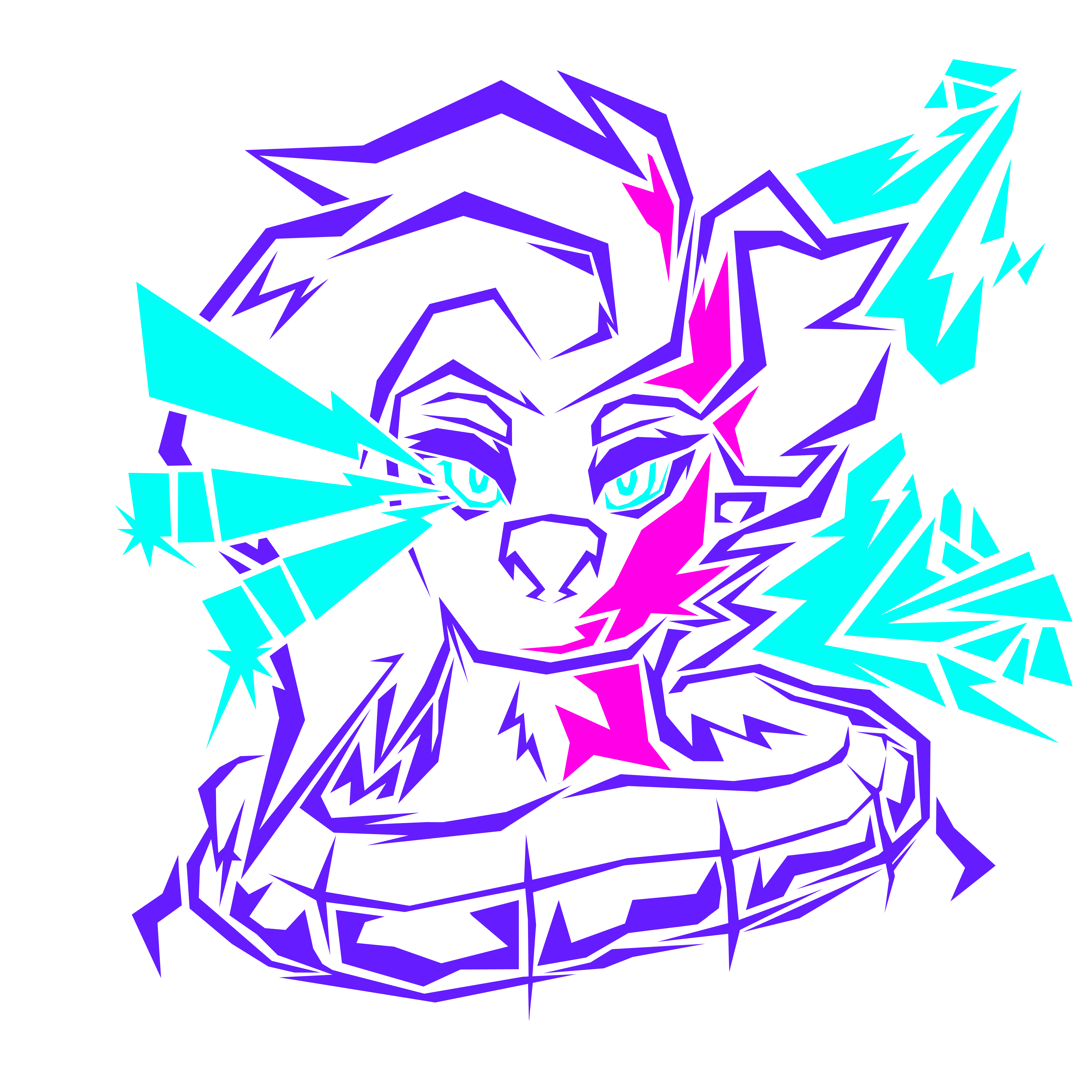 The same as previous, but on a black background