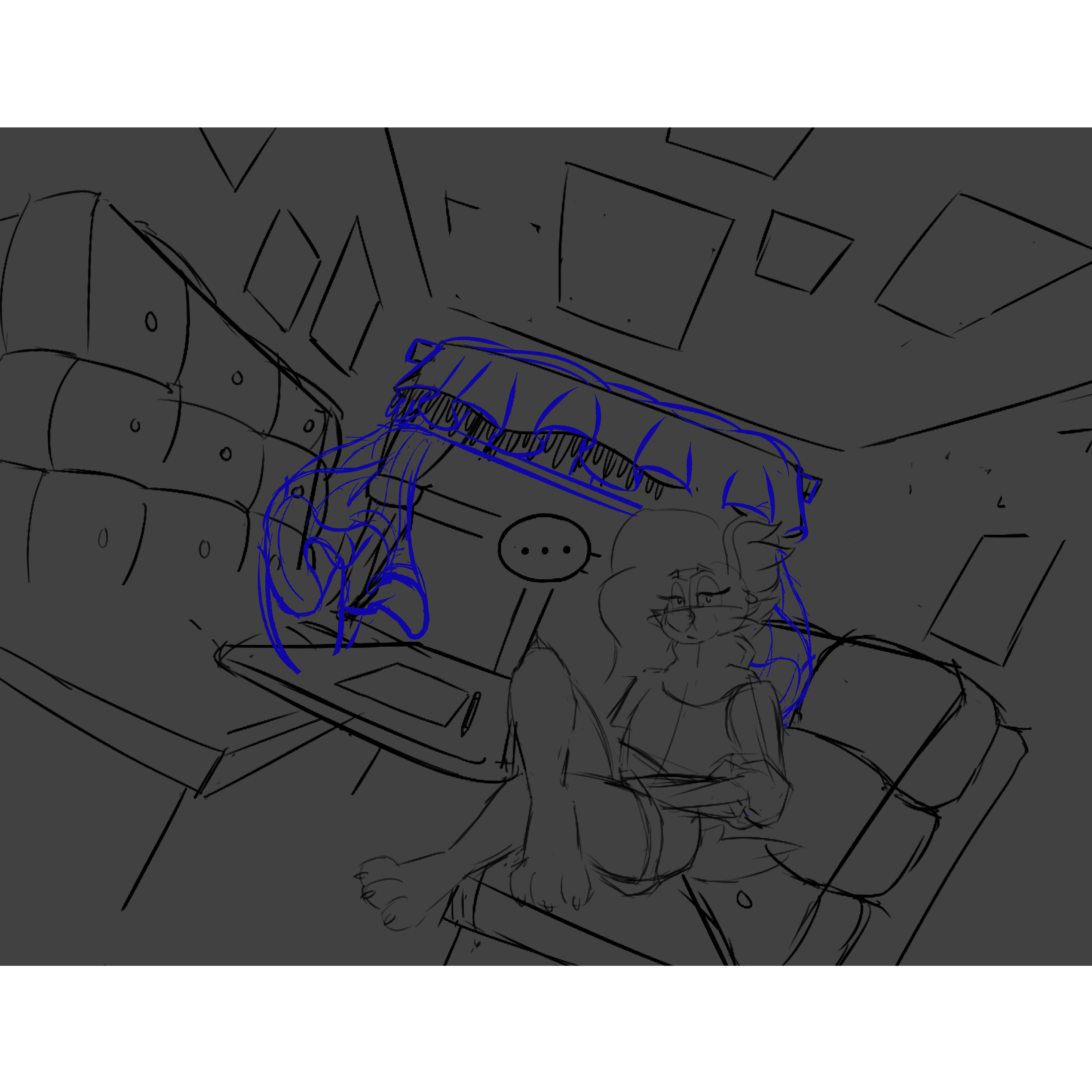 The original sketch.